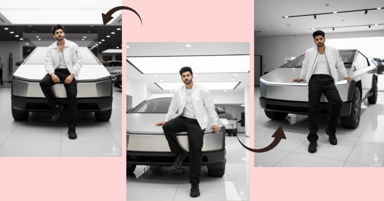 Tesla Cybertruck Luxury Editorial Look