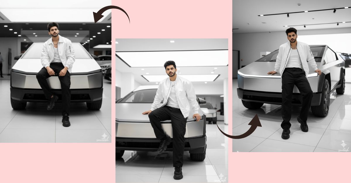 Tesla Cybertruck Luxury Editorial Look