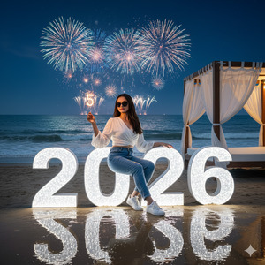 Trending 2026 Night Beach Photoshoot