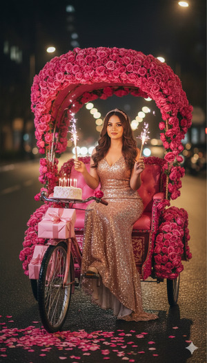 Trending Birthday Rickshaw Photo
