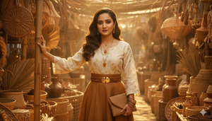 Trending Boho Goddess Market Portrait