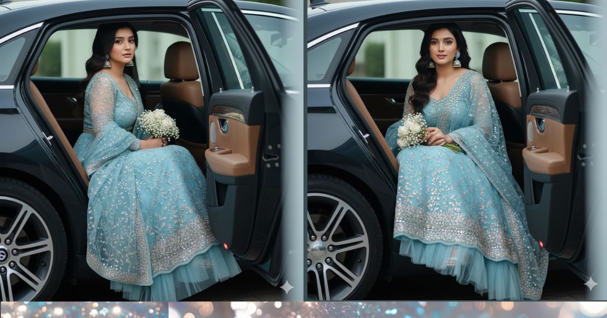 Trending Bridal Car Portrait
