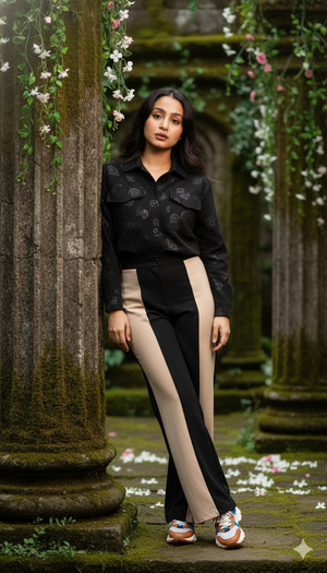 Trending Cinematic Portrait of a Stylish Young Woman