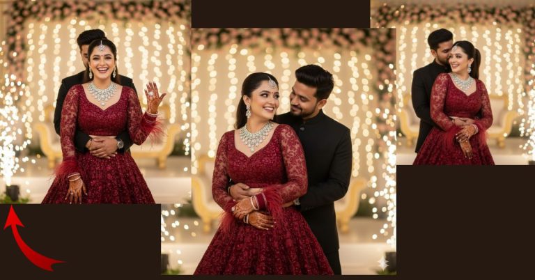 Trending Engagement Night Couple Portrait