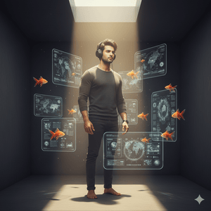 Trending Futuristic Music Portrait 1