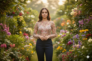 Trending Garden Portrait for Stunning Instagram Reels