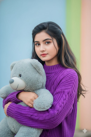 Trending High Fashion Noor Portrait