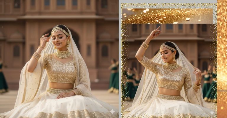 Trending Indian Bridal Palace Portrait