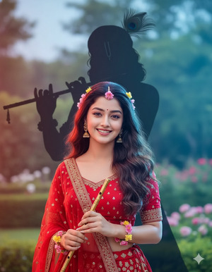 Trending Radha Rani Portrait