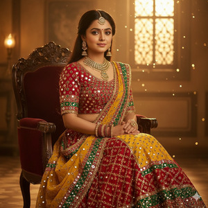 Trending Rajasthani Lehenga Portrait