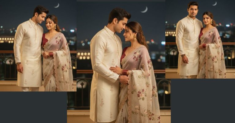 Trending Romantic Couple Portrait for Instagram Reels