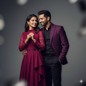 Trending Romantic Couple Portrait