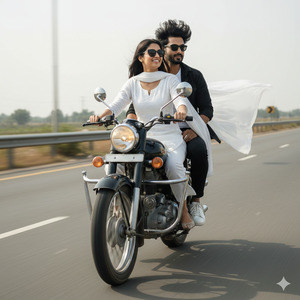 Trending Royal Enfield Couple Ride