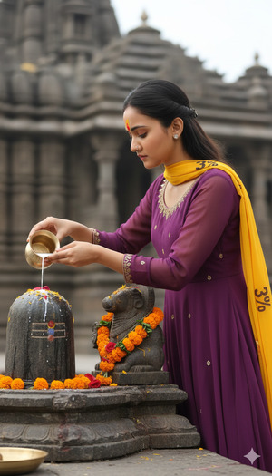 Trending Rudrabhishek Devotional Art