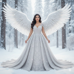 Trending Snow Angel Queen Look