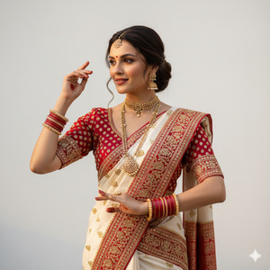 Trending Soft Classical Dance Bridal Look 1