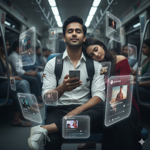 Trending Spotify AR Train Reel Portrait