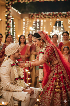 Trending Traditional Indian Wedding Scene
