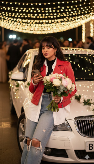 Trending Wedding Party Street Style Portrait