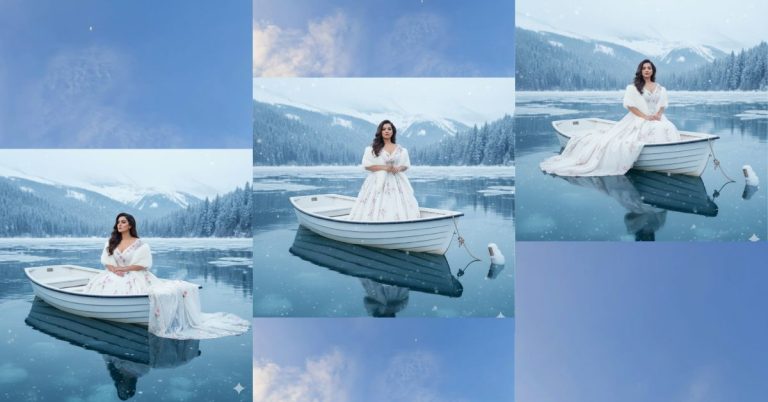 Trending Winter Lake Princess Look