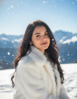 Trending Winter Portrait Look