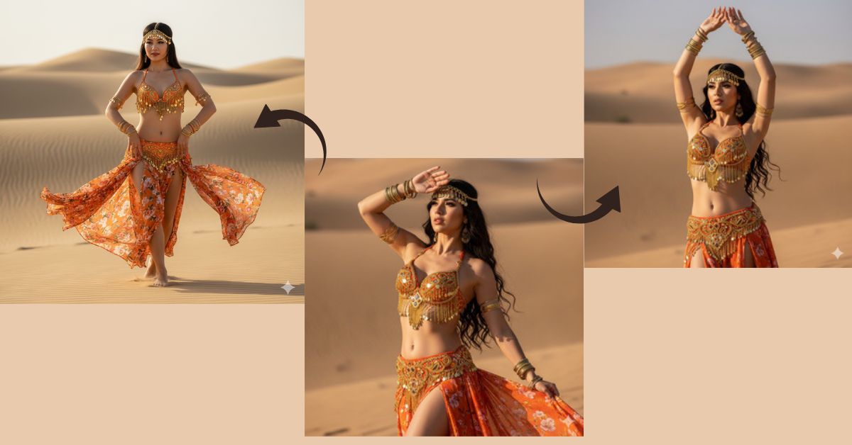 Tribal Belly Dance Desert Look