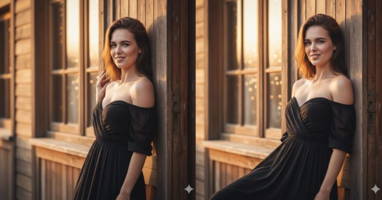 Ultra-Realistic Golden Hour Portrait