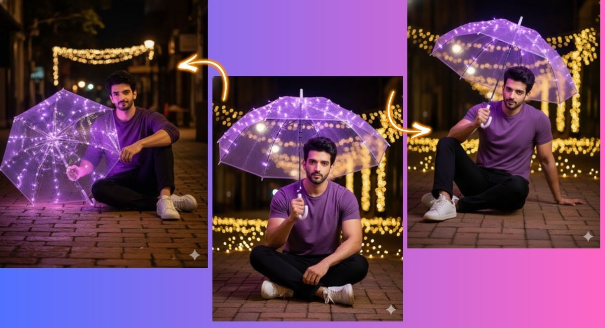 Urban Night Portrait