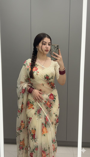 Waist Touch Elegant Pose