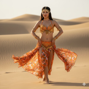 Walking Desert Flow Pose