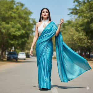 Walking Forward Hair Touch Gesture Candid Editorial Pose