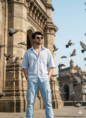 Walking Mid Step Pose Dynamic Trendy