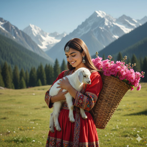 Walking Pose with Side Angle