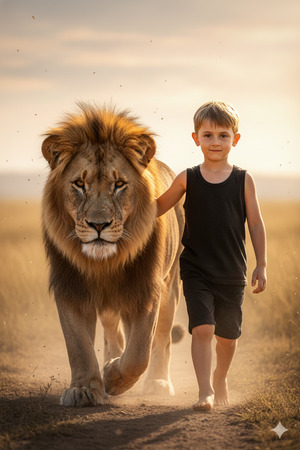 Walking Side by Side Leadership Pose