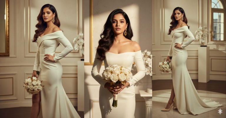 Warm Bedroom Mirror Selfie