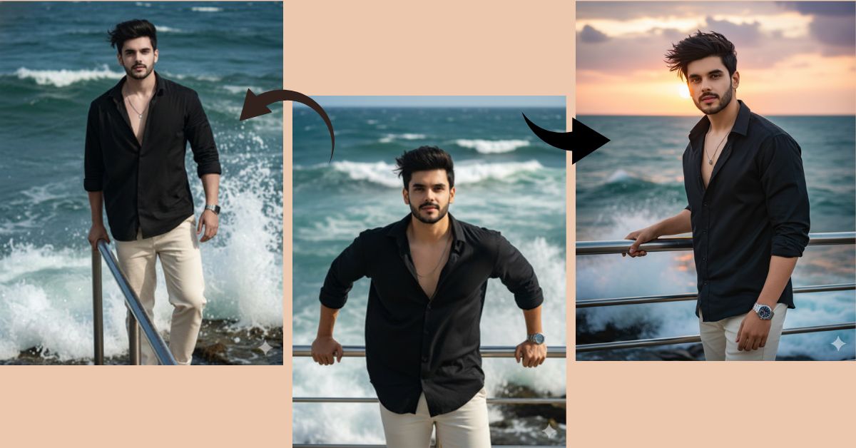 Windy Sea Steel Rod Portrait Look