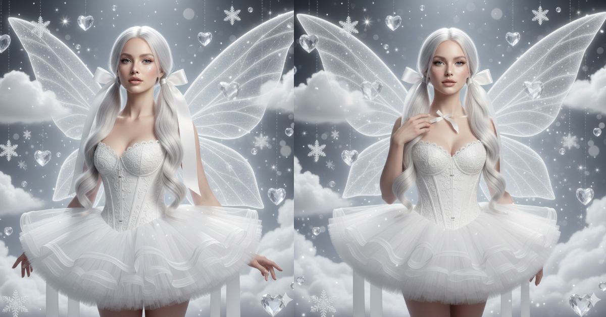 Winter Fairy Fashion Portrait