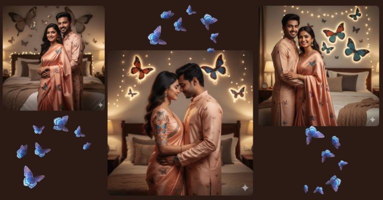 butterfly-couple-google-gemini-viral-ai-image-prompt