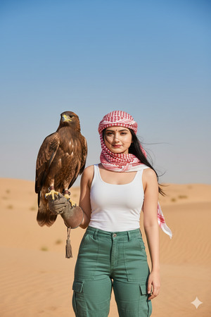 standing Still Eagle Slightly Raised