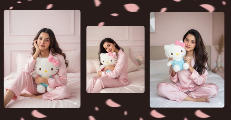 viral-ai-image-google-gemini-cozy-pink-pajamas
