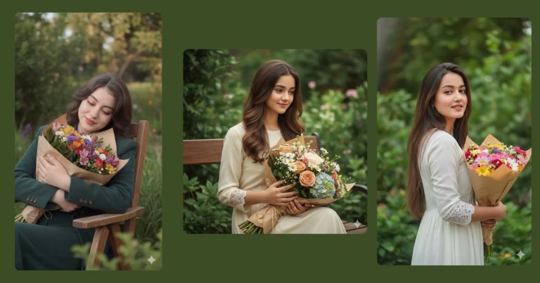 viral-ai-image-google-gemini-cute-flower-girl-prompt