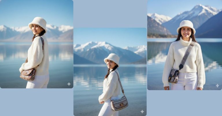 viral-ai-image-google-gemini-lake-mountain-aesthetic-portrait