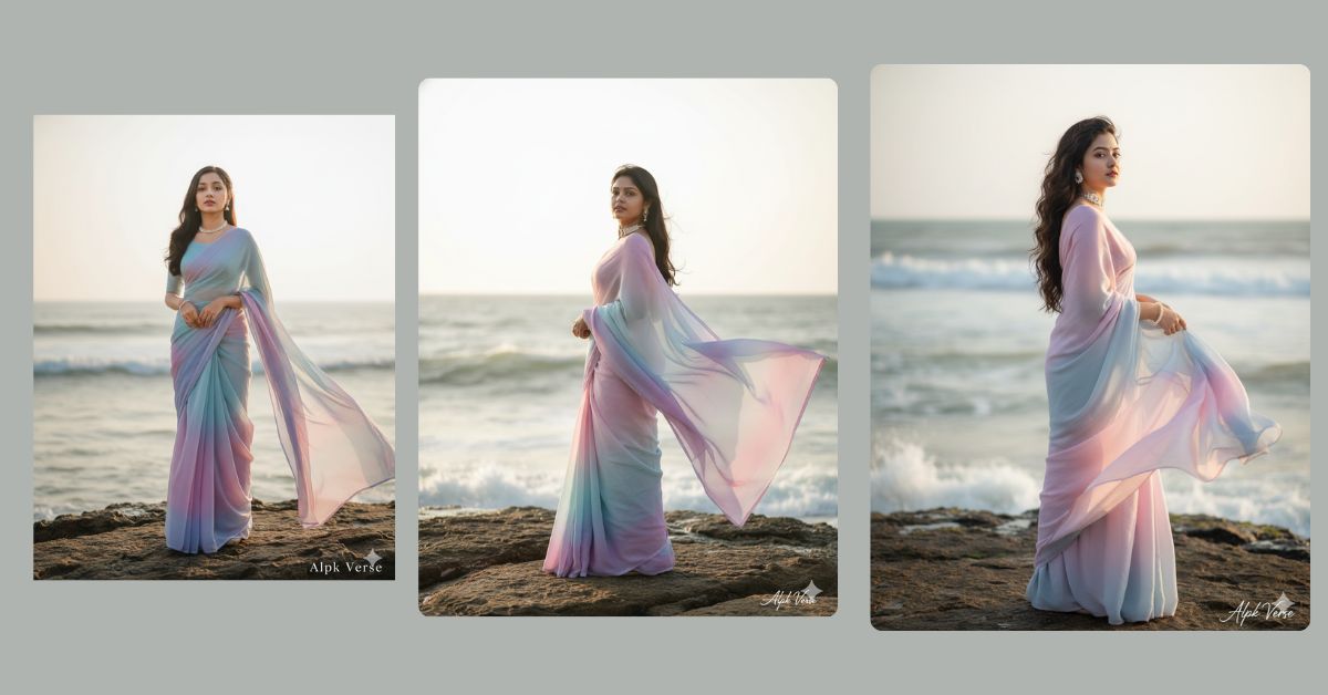 viral-ai-image-google-gemini-prompt-cinematic-seaside-saree-9-16