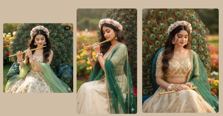 viral-ai-image-google-gemini-prompt-krishna-inspired-floral-lehenga-9-16