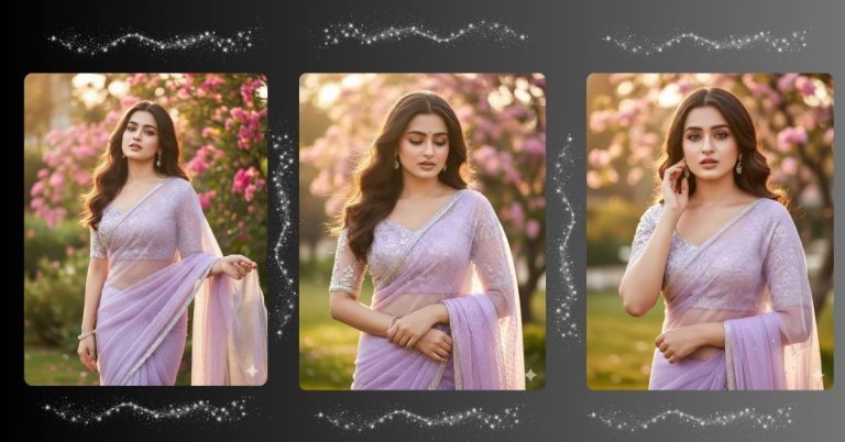 viral-ai-image-google-gemini-prompt-lavender-saree-fairytale-portrait-9-16