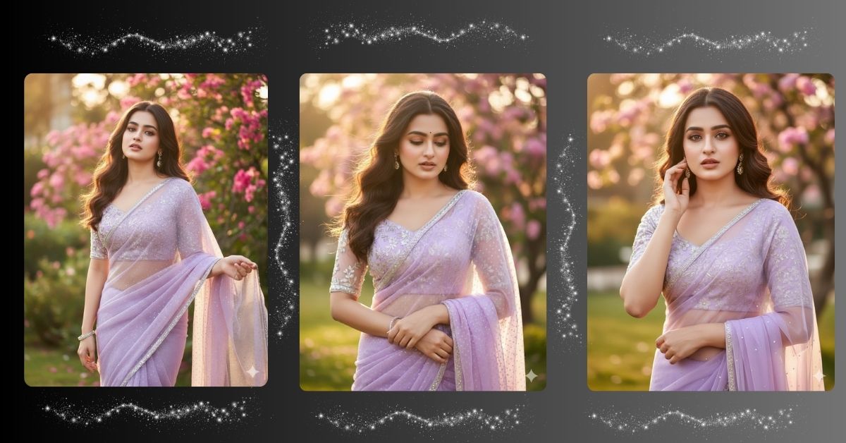 viral-ai-image-google-gemini-prompt-lavender-saree-fairytale-portrait-9-16