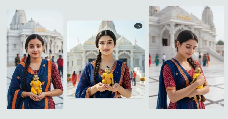 viral-ai-image-google-gemini-prompt-prem-mandir-krishna-devotional-9-16