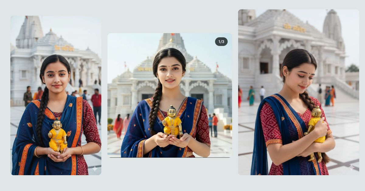 viral-ai-image-google-gemini-prompt-prem-mandir-krishna-devotional-9-16