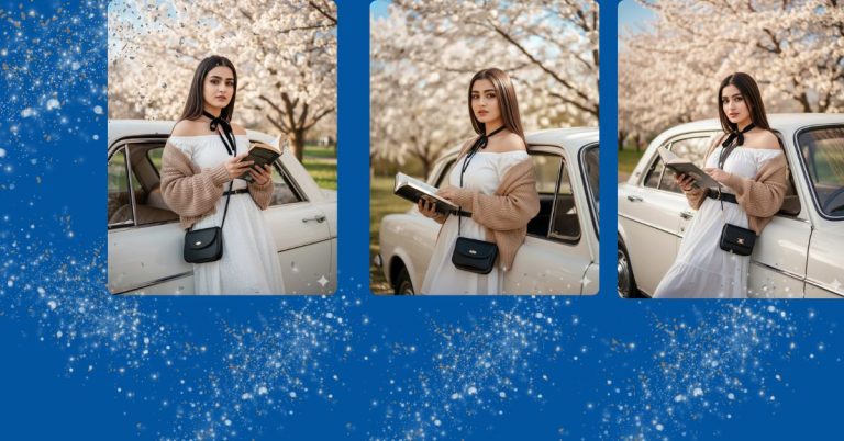 viral-ai-image-google-gemini-prompt-spring-vintage-car-aesthetic-portrait-9-16