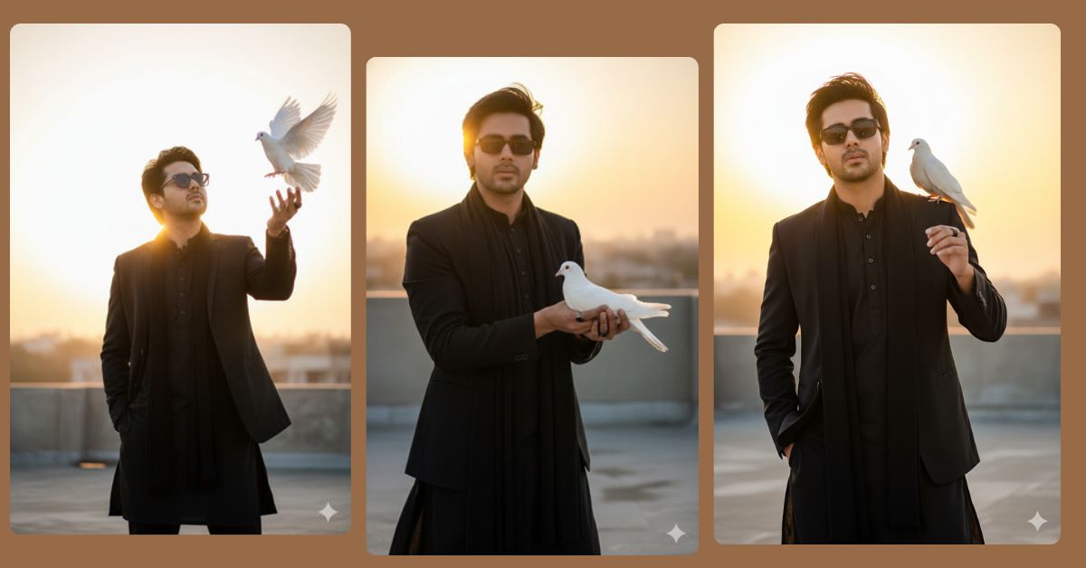 viral-ai-image-google-gemini-rooftop-golden-hour-portrait